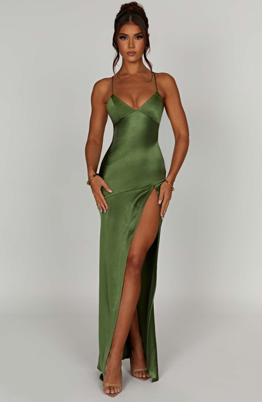 Isobel Maxi Dress - Emerald