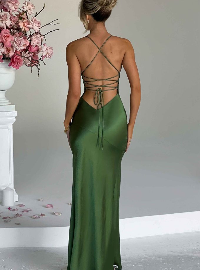 Isobel Maxi Dress - Emerald