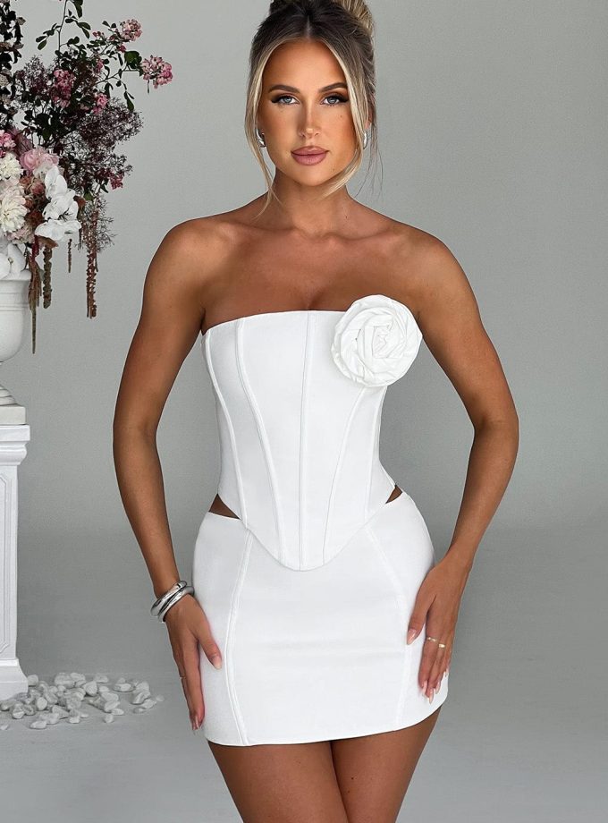 Jacquie Corset - Ivory