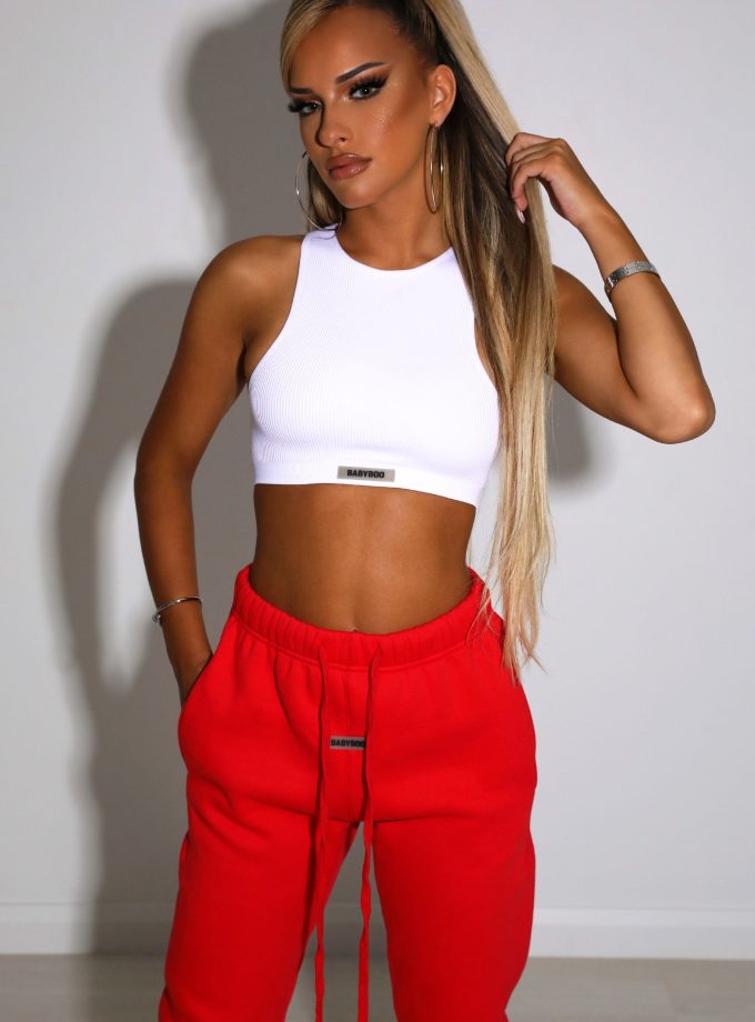 Jae Luxe Crop - White