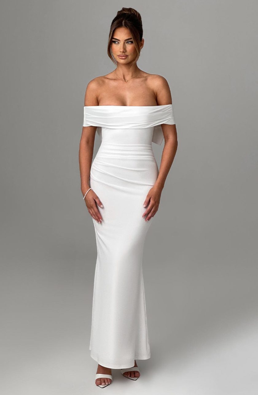 Joanna Maxi Dress - Ivory