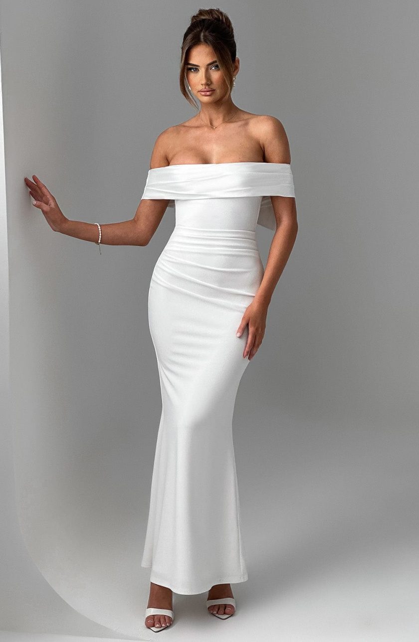 Joanna Maxi Dress - Ivory