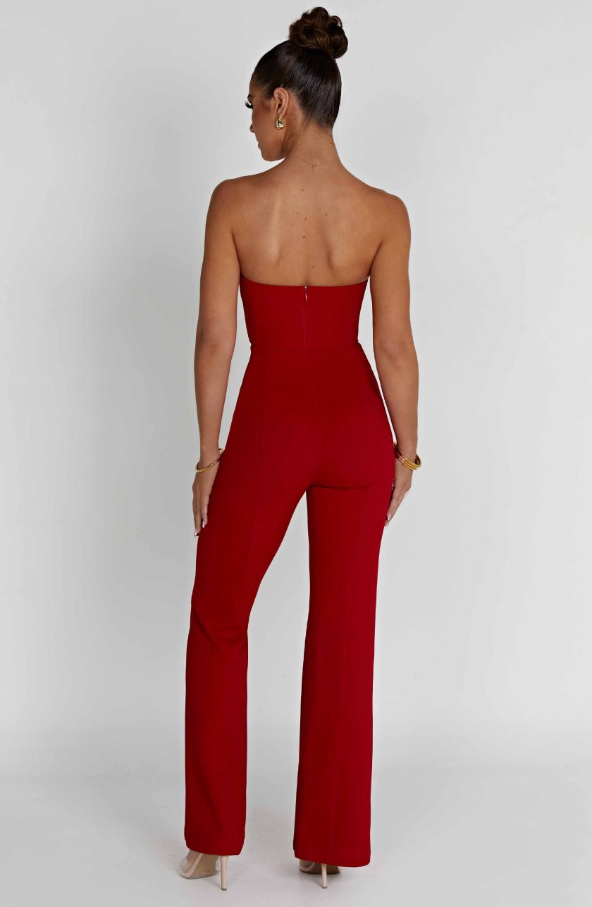 Jordi Jumpsuit - Red