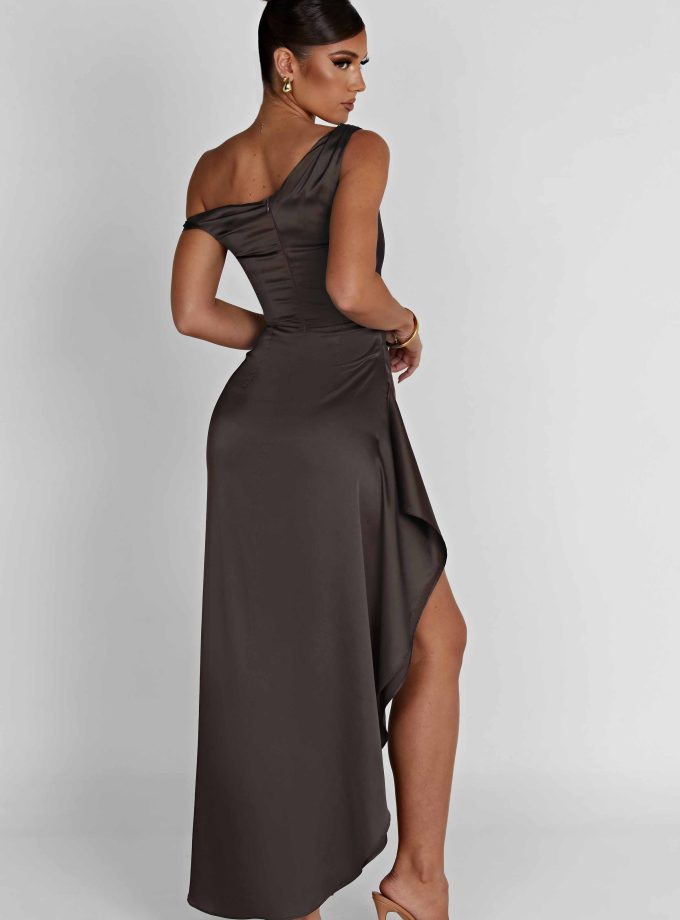 Juliene Maxi Dress - Charcoal