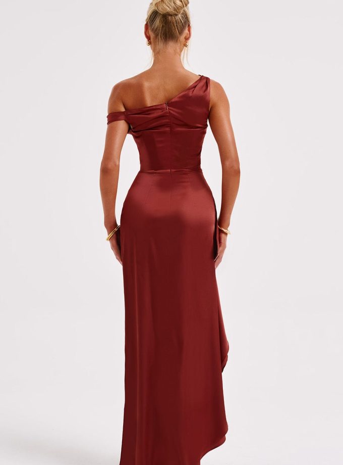 Juliene Maxi Dress - Rust