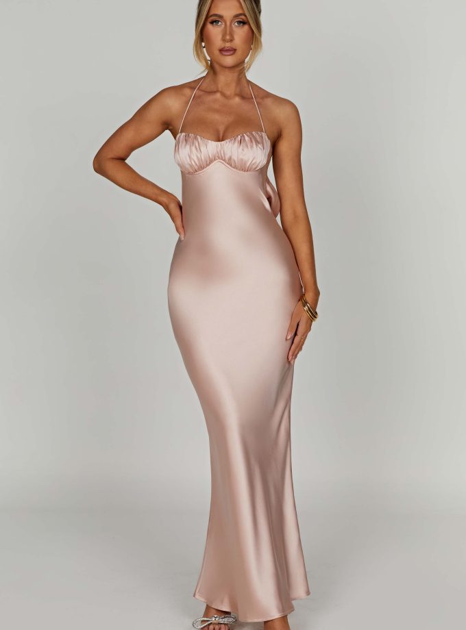 Kali Maxi Dress - Blush