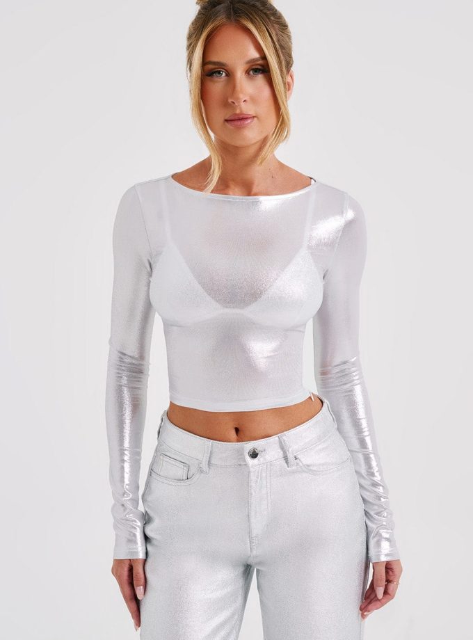 Kyranni Top - Silver