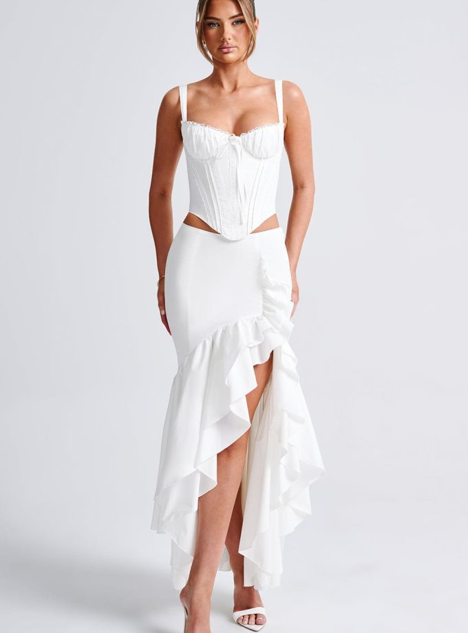 Lavinia Maxi Skirt - Ivory