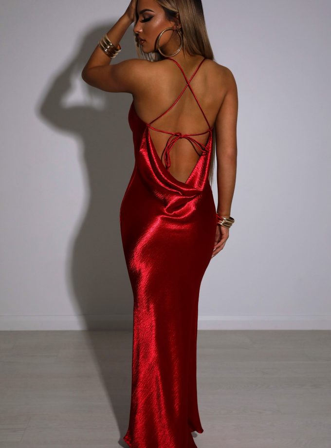 Leilani Maxi Dress - Red