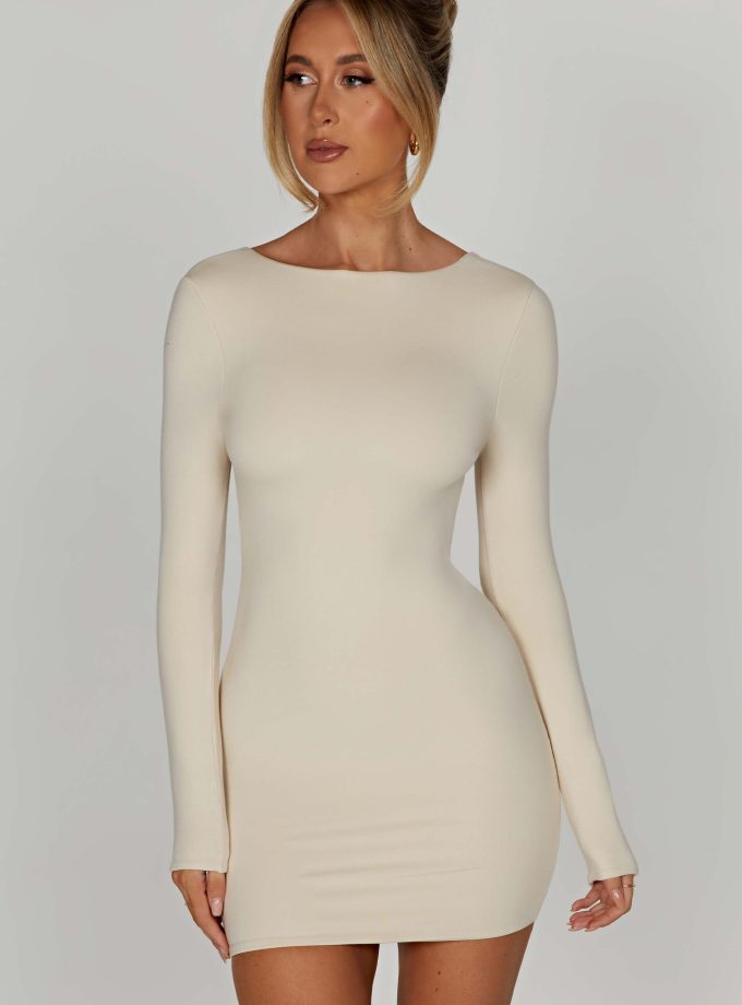 Liana Mini Dress - Cream