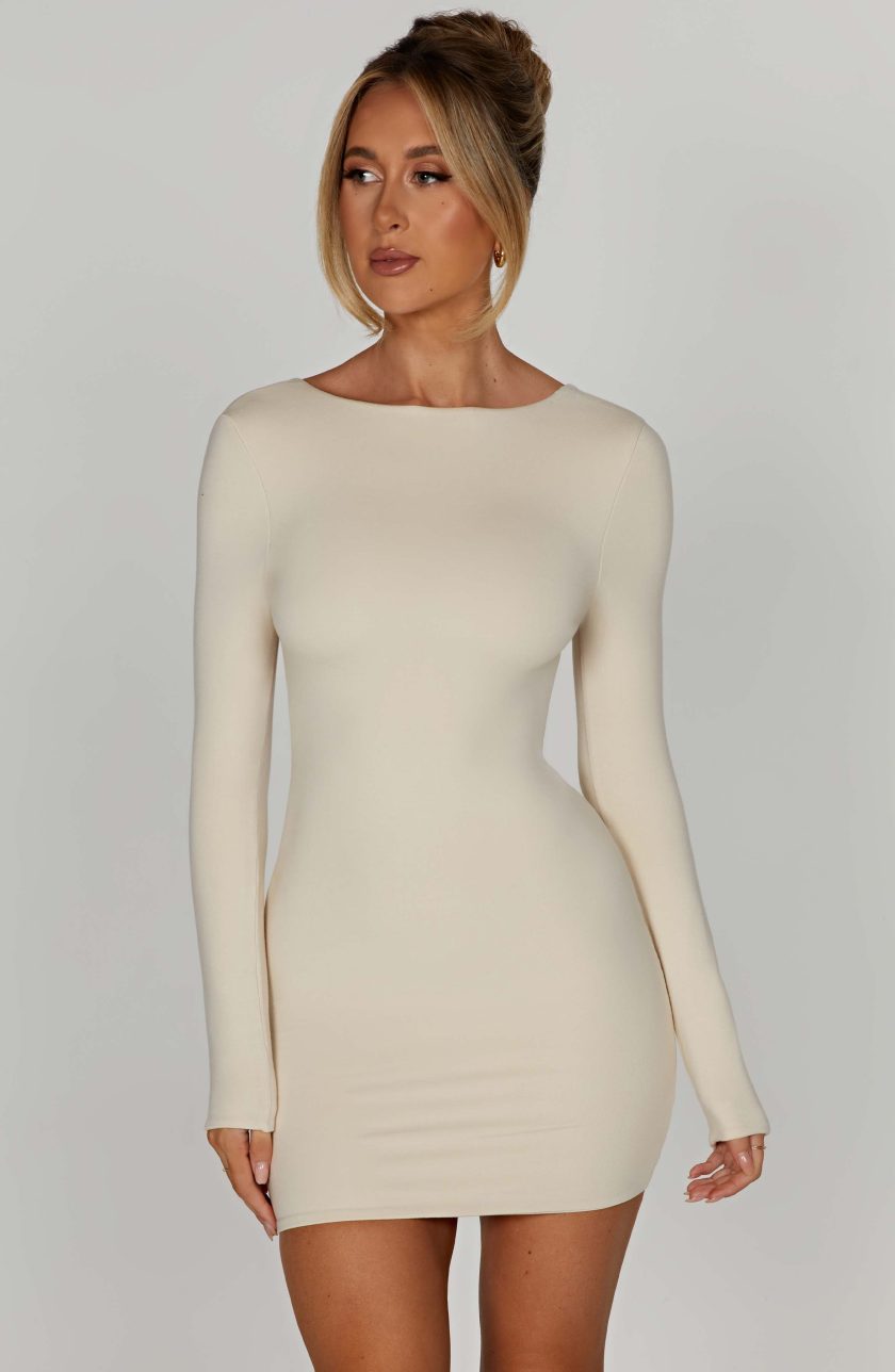 Liana Mini Dress - Cream