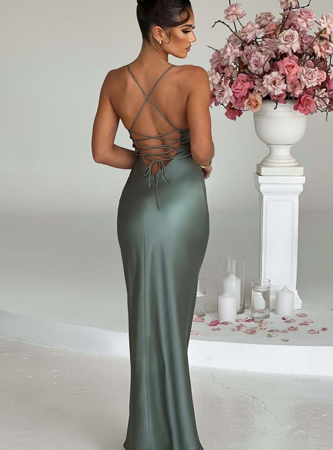 Lillia Maxi Dress - Sage