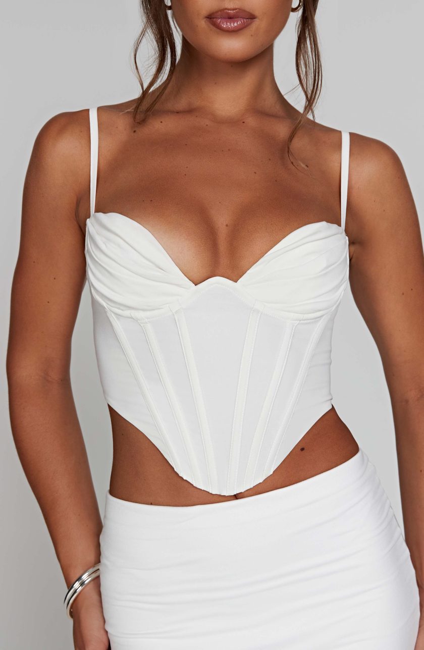 Maddie Corset - White