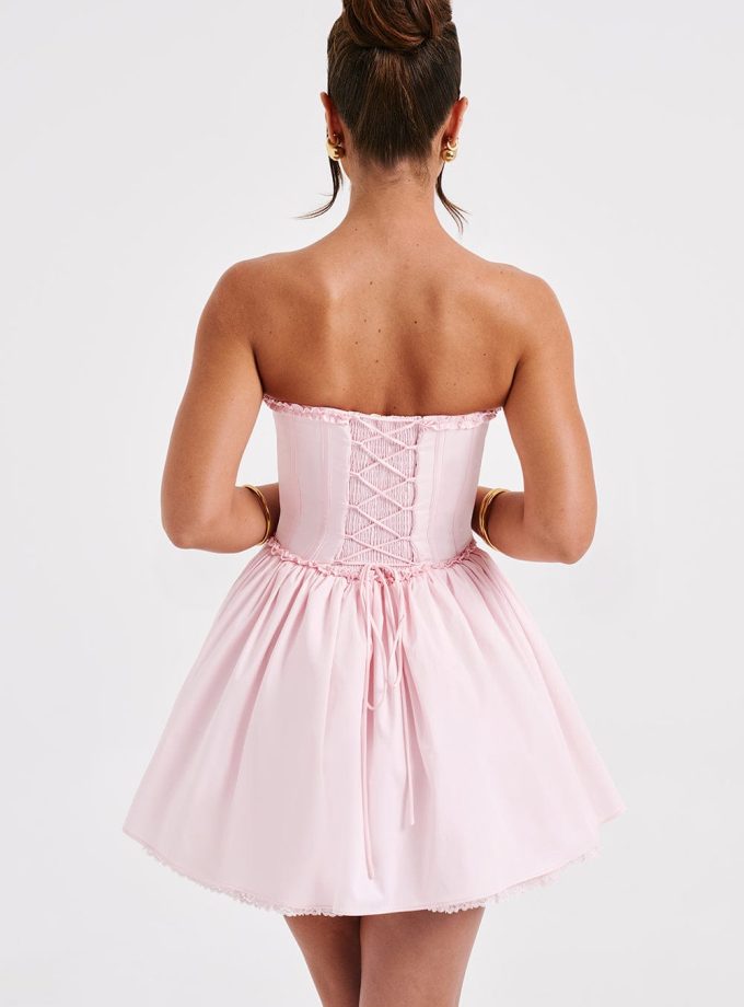 Maeve Mini Dress - Blush