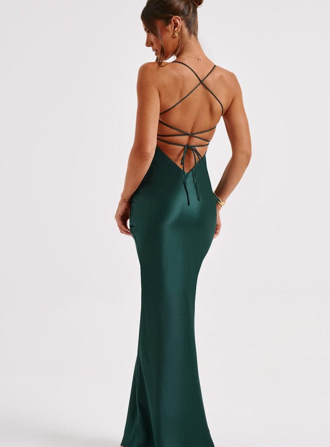 Malika Maxi Dress - Emerald