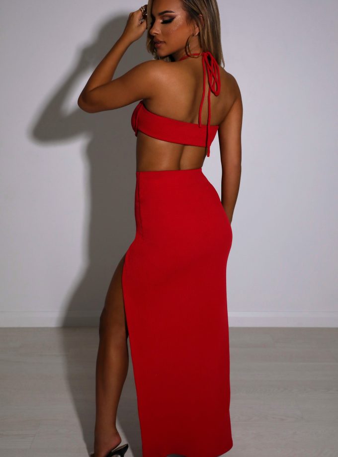 Mariana Maxi Skirt - Red