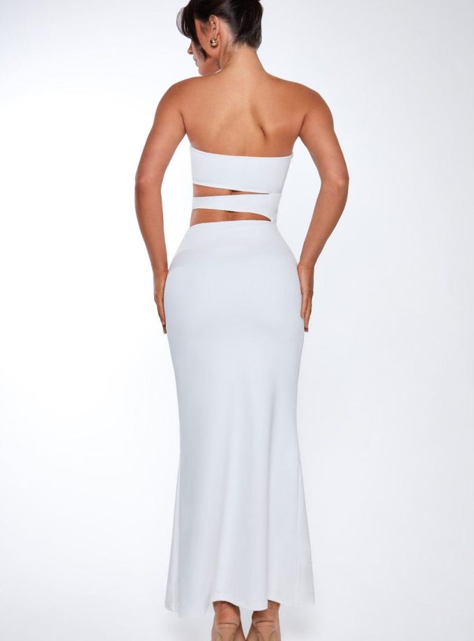 Milia Maxi Dress - White