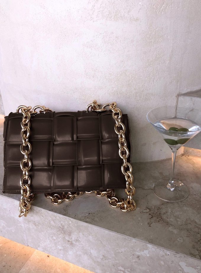 Mimosa Handbag - Chocolate