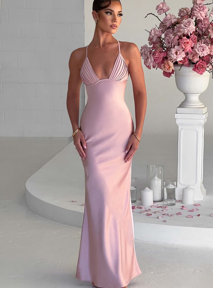 Miriam Maxi Dress - Blush