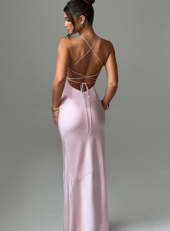 Misha Maxi Dress - Blush