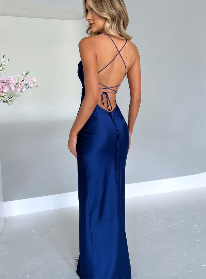 Misha Maxi Dress - Navy