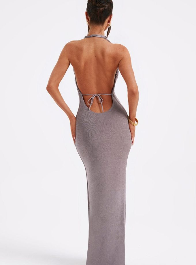 Nala Maxi Dress - Charcoal