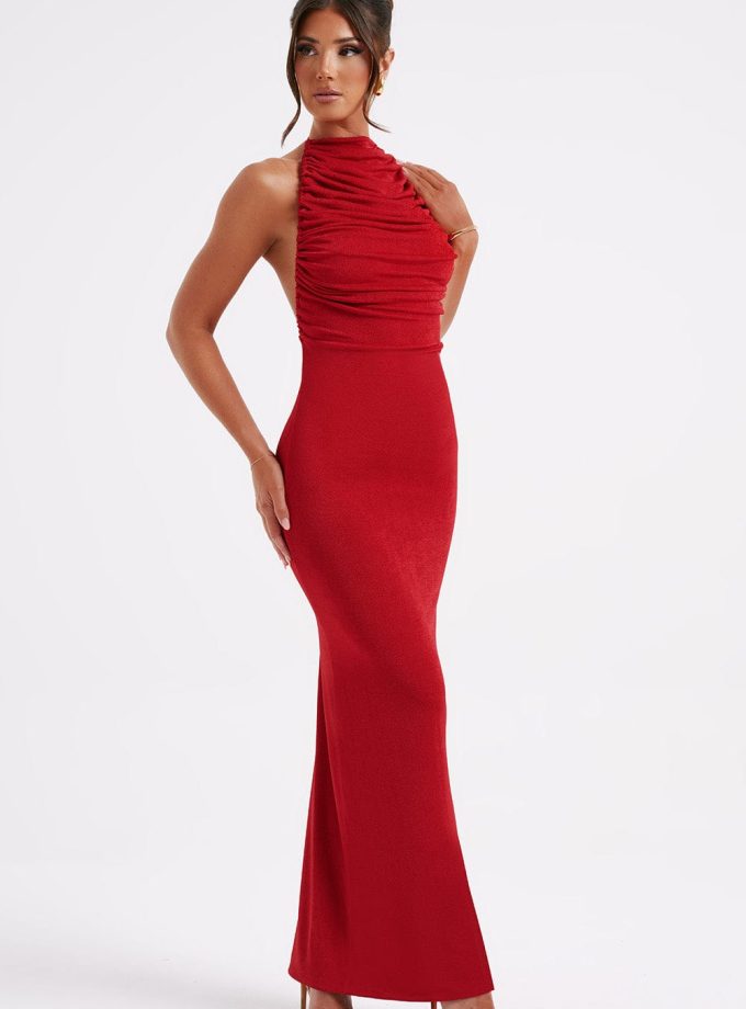 Nala Maxi Dress - Red