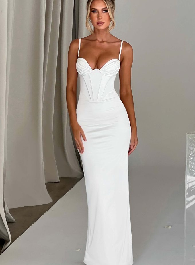 Onika Maxi Dress - Ivory