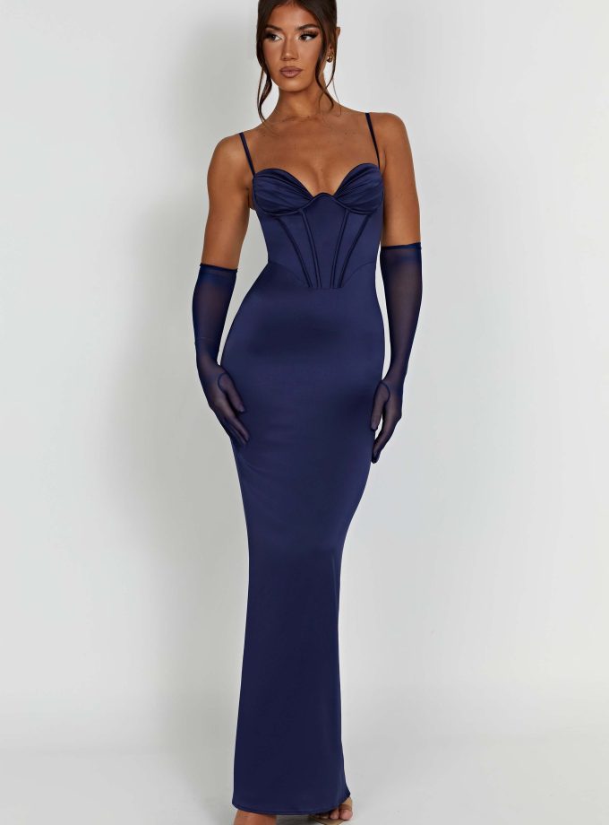 Onika Maxi Dress - Navy