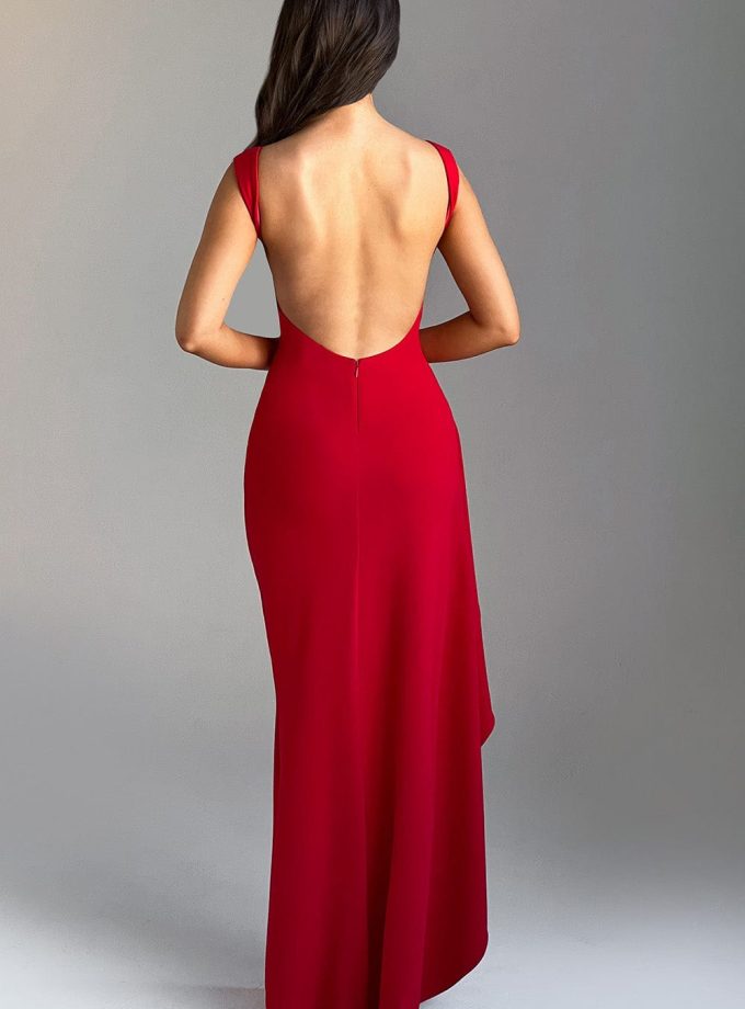 Pandora Maxi Dress - Red