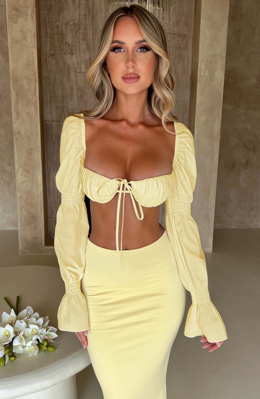 Perla Top - Lemon