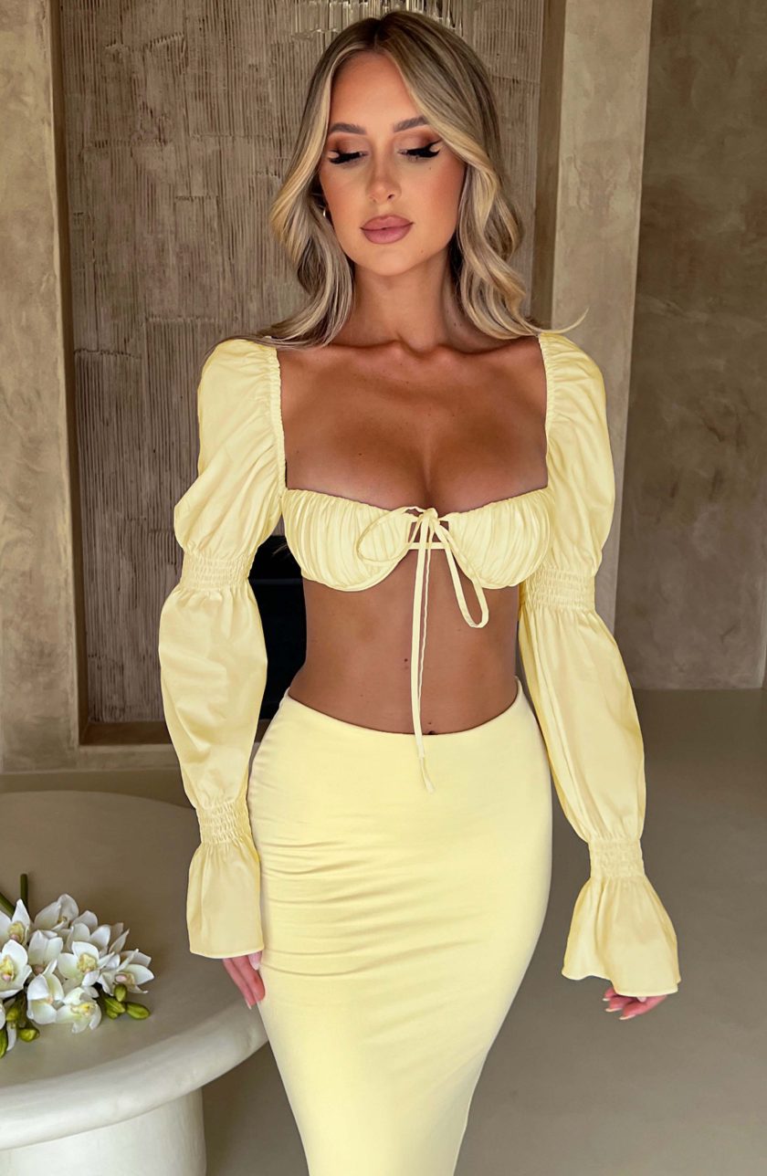 Perla Top - Lemon