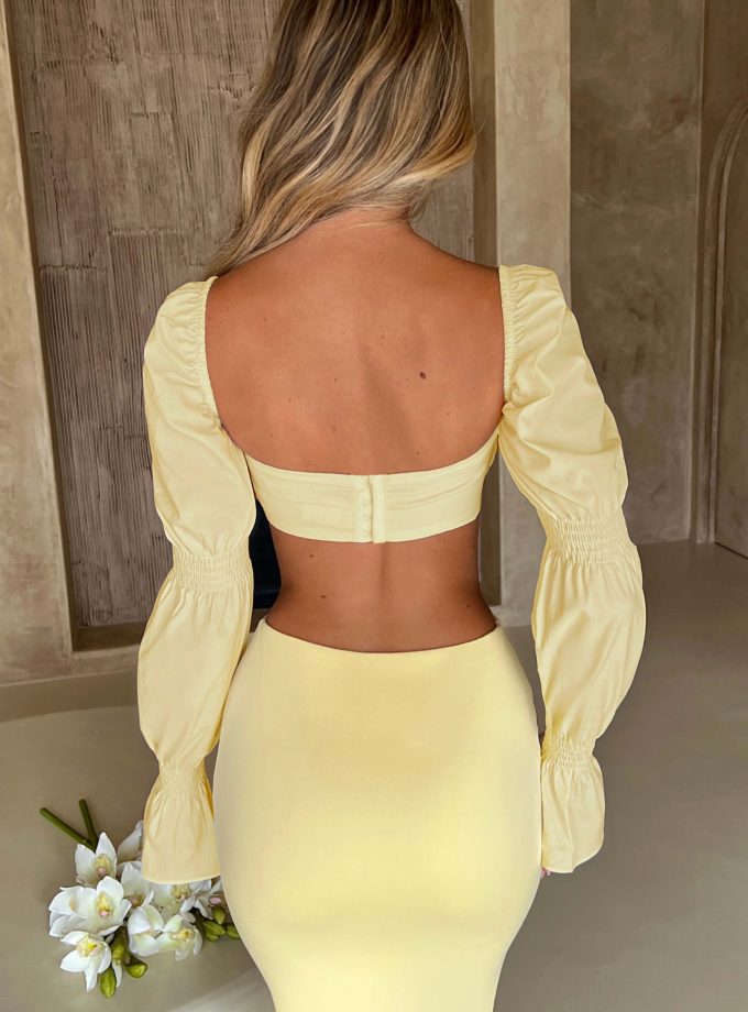 Perla Top - Lemon