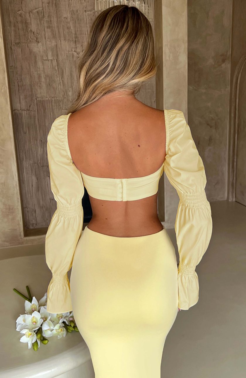 Perla Top - Lemon