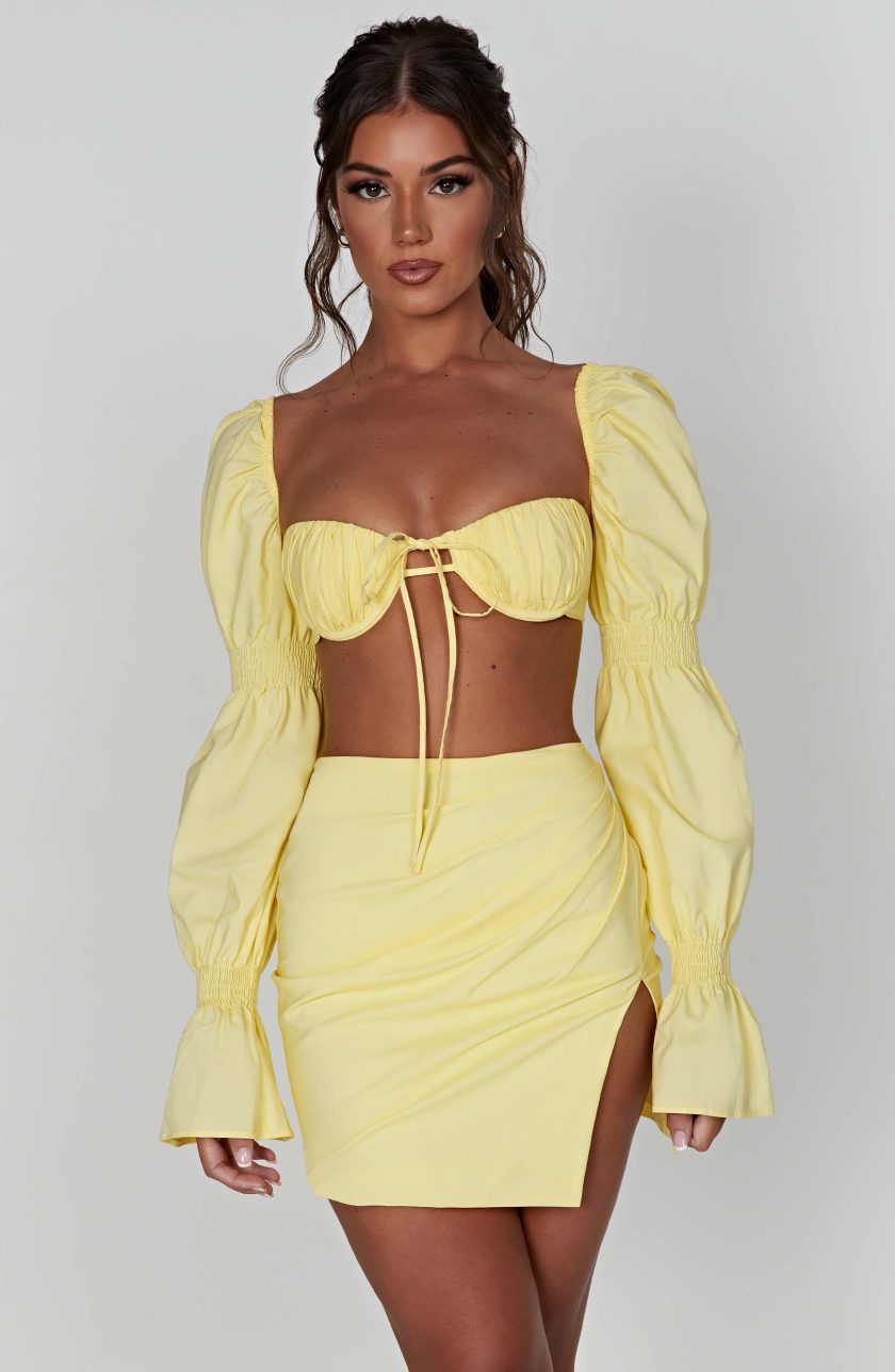 Perla Top - Lemon