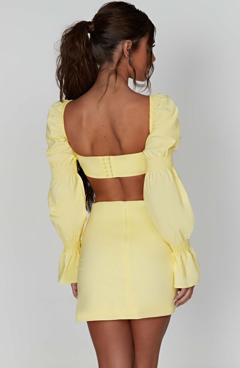 Perla Top - Lemon