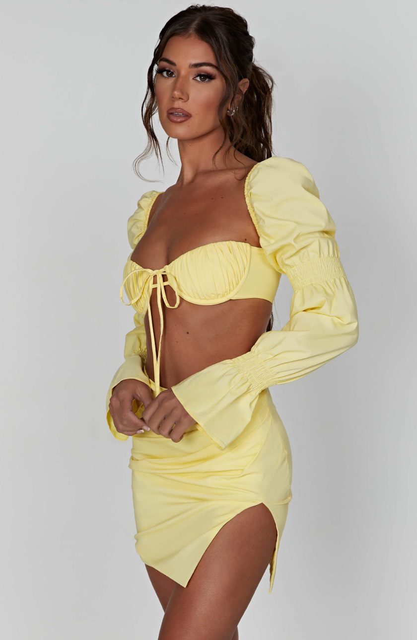 Perla Top - Lemon