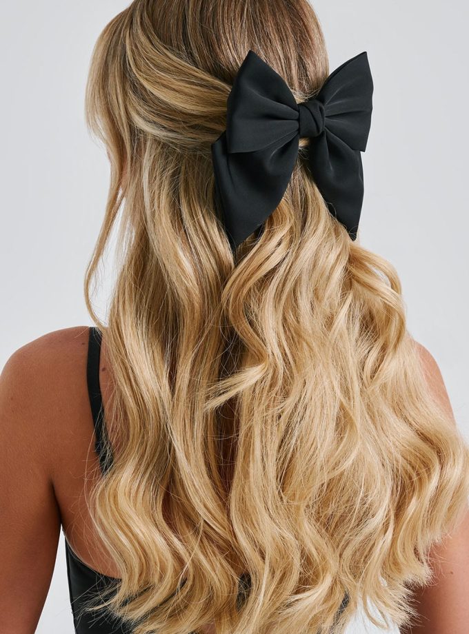 Perrie Hair Clip - Black