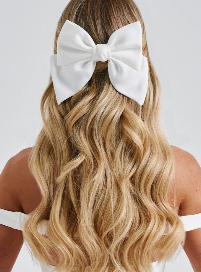 Perrie Hair Clip - Ivory