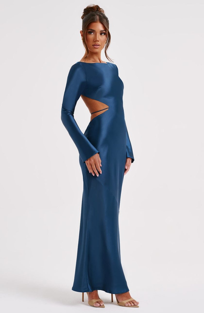 Rafi Maxi Dress - Teal