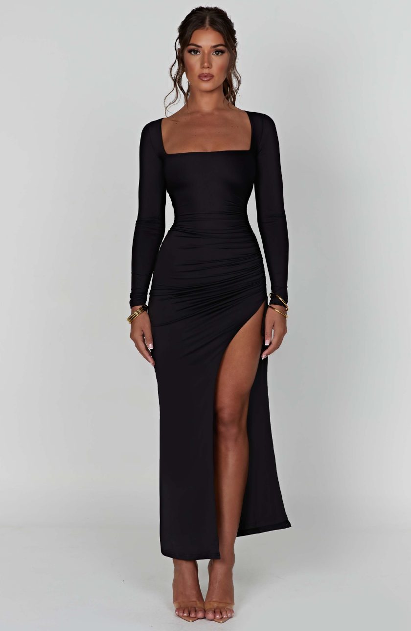 Raye Maxi Dress - Black