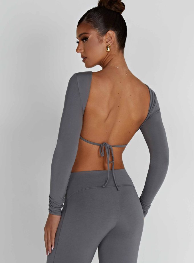 Sahra Top - Charcoal