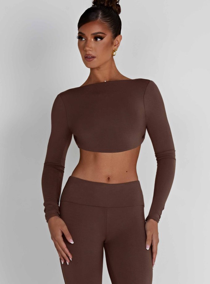 Sahra Top - Chocolate