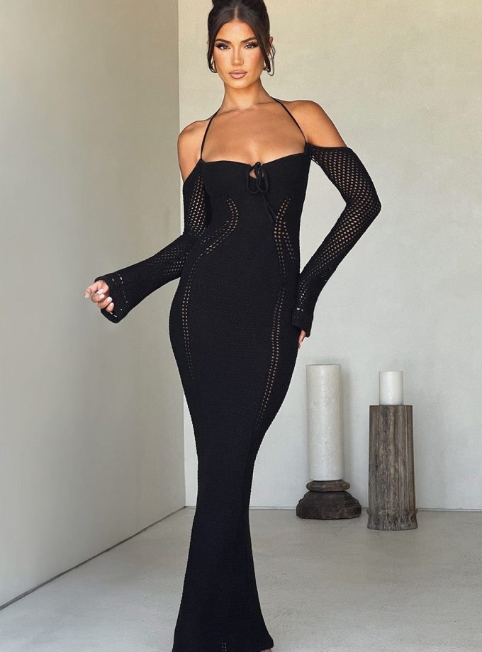 Samariah Maxi Dress - Black