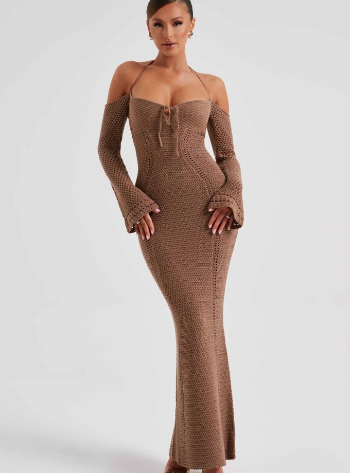 Samariah Maxi Dress - Chocolate