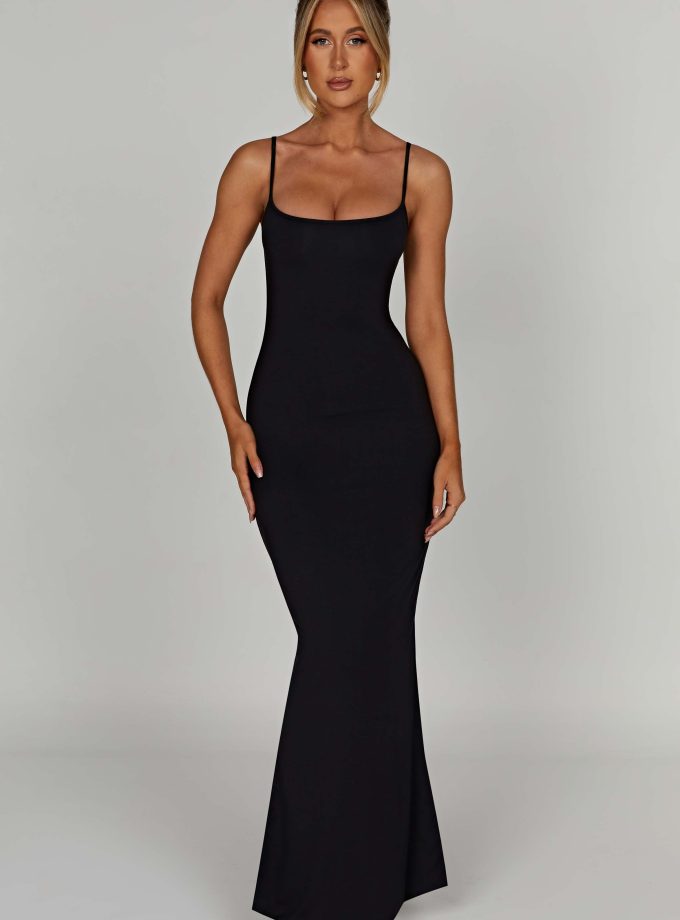 Saskia Maxi Dress - Black