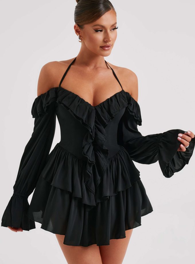 Savanna Playsuit - Black