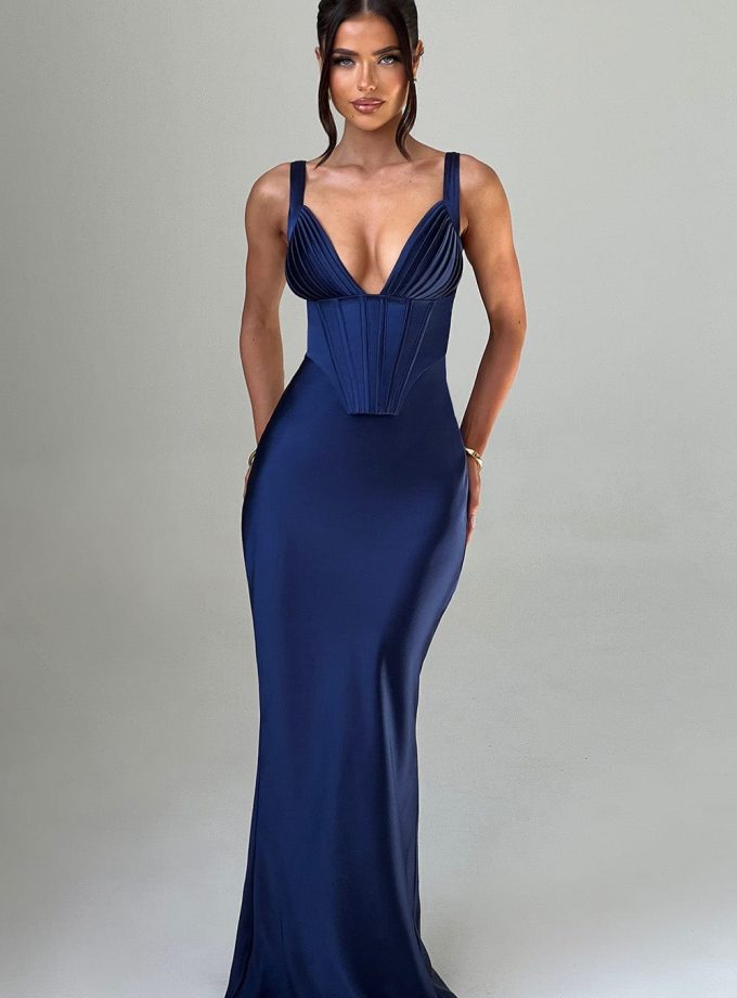 Shae Maxi Dress - Navy