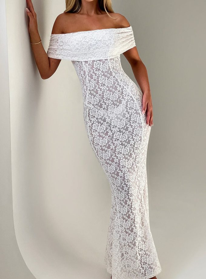 Stephanie Maxi Dress - Ivory