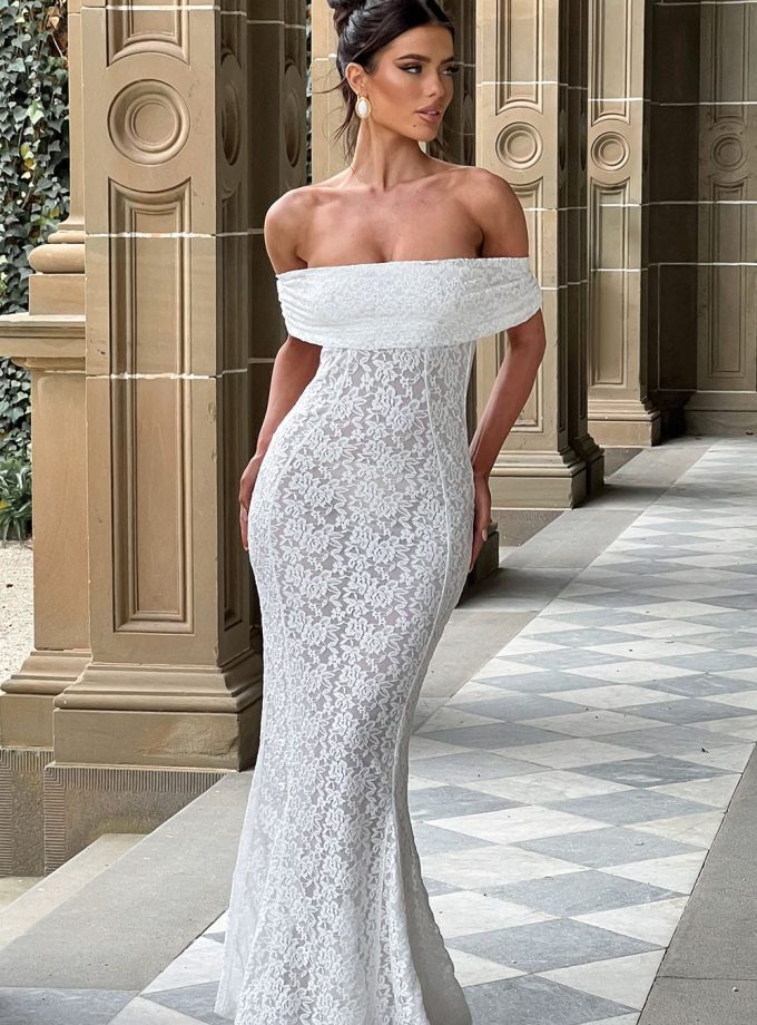 Stephanie Maxi Dress - Ivory